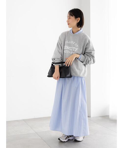 Te chichi（テチチ）の「サイドホックフロントジップワンピース（ワンピース・レディース・ネイビー/サックスブルー/ブルー・F）」の21枚目の写真