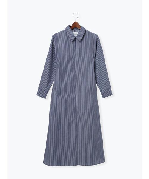 Te chichi（テチチ）の「サイドホックフロントジップワンピース（ワンピース・レディース・ネイビー/サックスブルー/ブルー・F）」の11枚目の写真