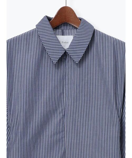 Te chichi（テチチ）の「サイドホックフロントジップワンピース（ワンピース・レディース・ネイビー/サックスブルー/ブルー・F）」の13枚目の写真