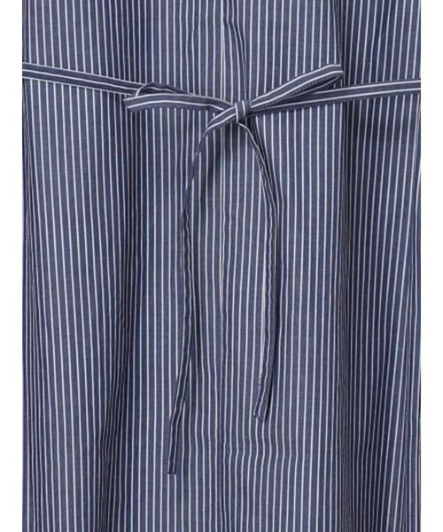 Te chichi（テチチ）の「サイドホックフロントジップワンピース（ワンピース・レディース・ネイビー/サックスブルー/ブルー・F）」の17枚目の写真