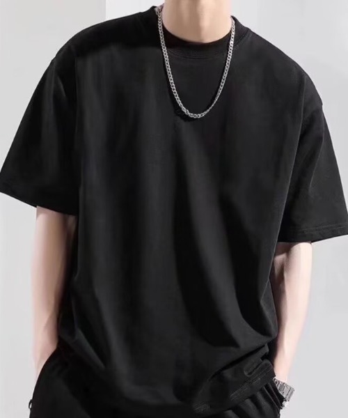 SHIBUYA Zy.(シブヤジー)の「ASPHALT BASICオーバーサイズTシャツ(Tシャツ/カットソー・メンズ・ホワイト/レッド/ブラック・M/L/XL)」の8枚目の写真