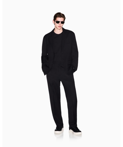 ARMANI EXCHANGE(アルマーニエクスチェンジ)の「【A|X アルマーニ エクスチェンジ】エンボスロゴ 半袖クルーネックTシャツ/SLIM(Tシャツ/カットソー・メンズ・ブラック・XX-LARGE/X-SMALL/X-LARGE/SMALL/MEDIUM/LARGE)」の3枚目の写真