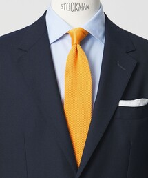 green label relaxing（グリーンレーベルリラクシング）の「GLR ポリエステル ウォッシャブル ニット ソリッド ネクタイ ニットタイ（ネクタイ）」