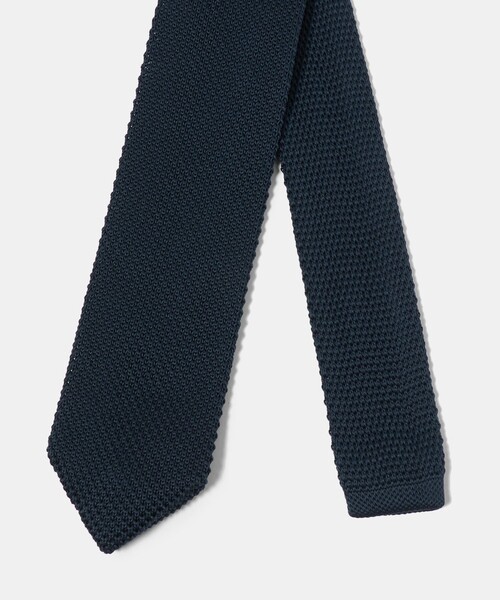 green label relaxing（グリーンレーベルリラクシング）の「GLR ポリエステル ウォッシャブル ニット ソリッド ネクタイ ニットタイ（ネクタイ・メンズ・ブラック/オリーブ/ピンク/ダークブラウン/ダークグレー/ネイビー/ロイヤルブルー/イエロー・FREE）」の12枚目の写真