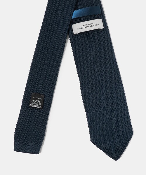 green label relaxing（グリーンレーベルリラクシング）の「GLR ポリエステル ウォッシャブル ニット ソリッド ネクタイ ニットタイ（ネクタイ・メンズ・ブラック/オリーブ/ピンク/ダークブラウン/ダークグレー/ネイビー/ロイヤルブルー/イエロー・FREE）」の13枚目の写真