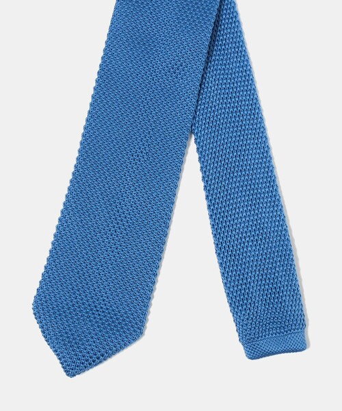 green label relaxing（グリーンレーベルリラクシング）の「GLR ポリエステル ウォッシャブル ニット ソリッド ネクタイ ニットタイ（ネクタイ・メンズ・ブラック/オリーブ/ピンク/ダークブラウン/ダークグレー/ネイビー/ロイヤルブルー/イエロー・FREE）」の10枚目の写真