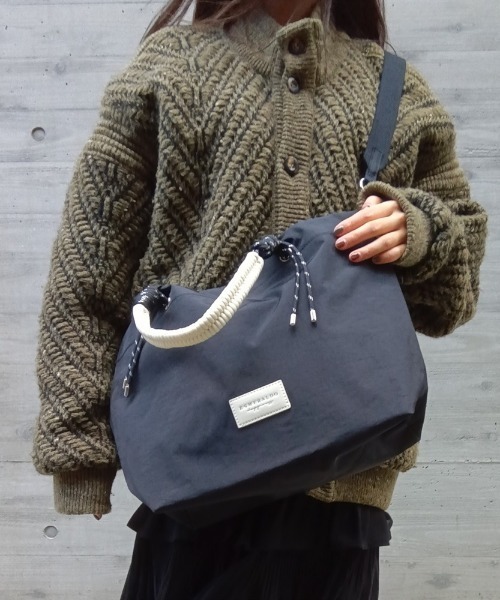 MARK'S(マークス)の「ESMERALDO happiness ロープハンドル 2WAYトートバッグ(トートバッグ・レディース・ブラック/ライトブルー/パープル/ベージュ・FREE)」の19枚目の写真