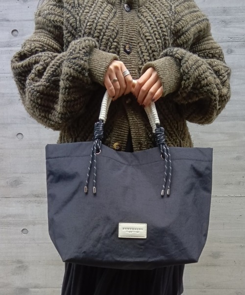 MARK'S(マークス)の「ESMERALDO happiness ロープハンドル 2WAYトートバッグ(トートバッグ・レディース・ブラック/ライトブルー/パープル/ベージュ・FREE)」の20枚目の写真