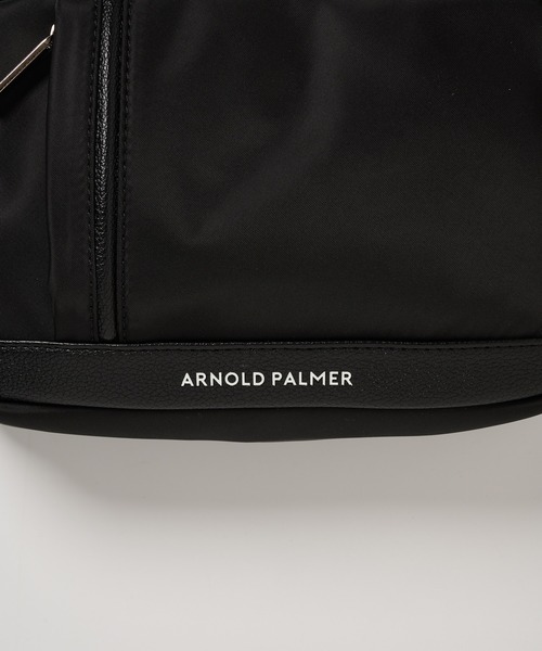 Arnold Palmer(アーノルドパーマー)の「ポリツイル ショルダーバッグ(ショルダーバッグ・メンズ・ブラック/ネイビー/グリーン・F)」の10枚目の写真