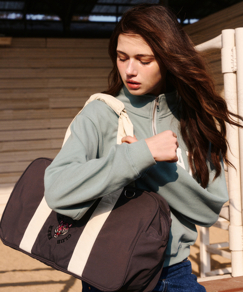 ERER（エルエル）の「Embroidered Tiger Sporty bag Charcoal（ボストンバッグ・レディース・その他・F）」の3枚目の写真
