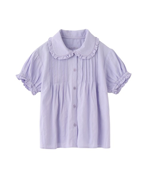 MILKFED.(ミルクフェド)の「COTTON LENO CLOTH SHIRT(シャツ/ブラウス・レディース・ライトパープル/ホワイト/ブラック・ONE SIZE)」の22枚目の写真