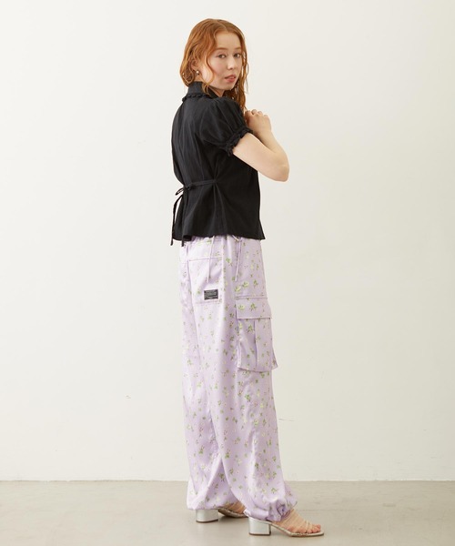 MILKFED.(ミルクフェド)の「COTTON LENO CLOTH SHIRT(シャツ/ブラウス・レディース・ライトパープル/ホワイト/ブラック・ONE SIZE)」の8枚目の写真