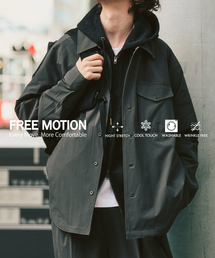 417 EDIFICE | 【FREE MOTION】 コーチシャツ(シャツ/ブラウス)