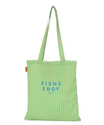Fishs Eddy（フィッシュエディ）の「【FISHS EDDY(フィッシュエディ)】ストライプロゴトート（トートバッグ）」