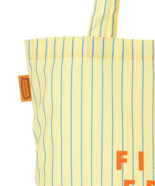 Fishs Eddy（フィッシュエディ）の「【FISHS EDDY(フィッシュエディ)】ストライプロゴトート（トートバッグ・レディース・ブルー/グリーン/イエロー・FREE）」の8枚目の写真
