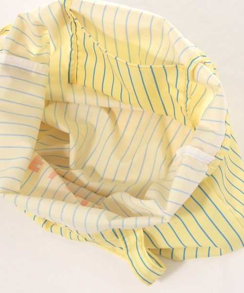 Fishs Eddy（フィッシュエディ）の「【FISHS EDDY(フィッシュエディ)】ストライプロゴトート（トートバッグ・レディース・ブルー/グリーン/イエロー・FREE）」の10枚目の写真
