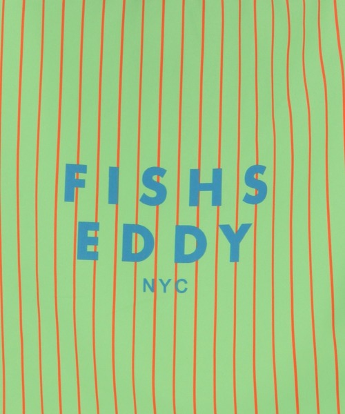 Fishs Eddy（フィッシュエディ）の「【FISHS EDDY(フィッシュエディ)】ストライプロゴトート（トートバッグ・レディース・ブルー/グリーン/イエロー・FREE）」の11枚目の写真