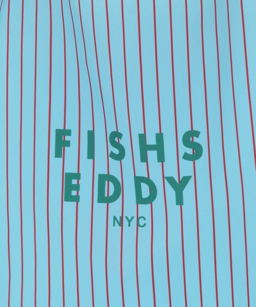 Fishs Eddy（フィッシュエディ）の「【FISHS EDDY(フィッシュエディ)】ストライプロゴトート（トートバッグ・レディース・ブルー/グリーン/イエロー・FREE）」の12枚目の写真