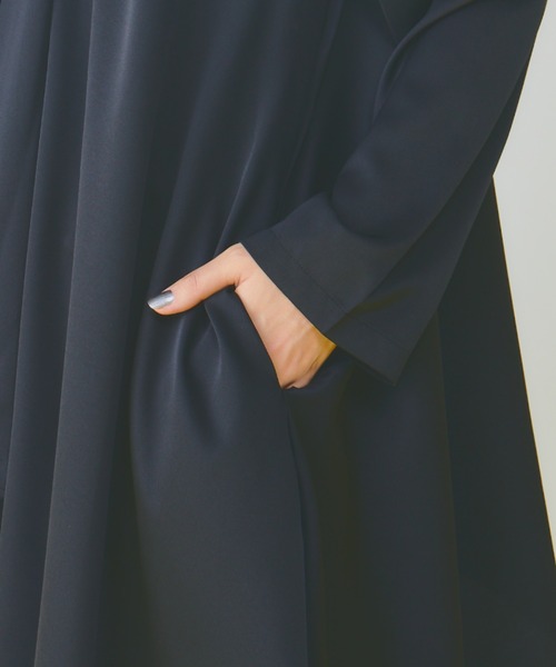 manana suerte（マニャーナスエルテ）の「サイドロングシャツ（シャツ/ブラウス・レディース・ドット/ブラック・FREE）」の19枚目の写真