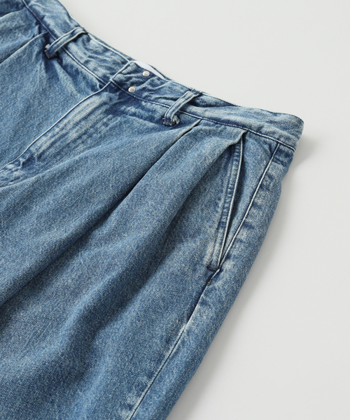 TANAKA (タナカ) HAKAMA JEAN SHORTS（デニムパンツ）｜TANAKA（タナカ
