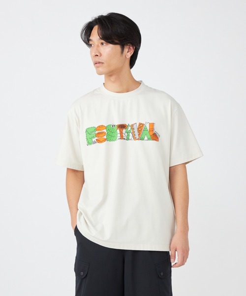 KEEN(キーン)の「HARVEST FESTIVAL TEE / ハーベスト フェスティバル ティー(Tシャツ/カットソー・メンズ・ホワイト・XL/L/M/S)」の1枚目の写真