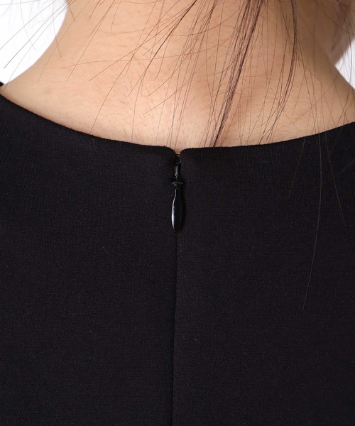 Jines（ジネス）の「ドッキングデザイントップス（Tシャツ/カットソー・レディース・ブラック/ネイビー・38）」の20枚目の写真