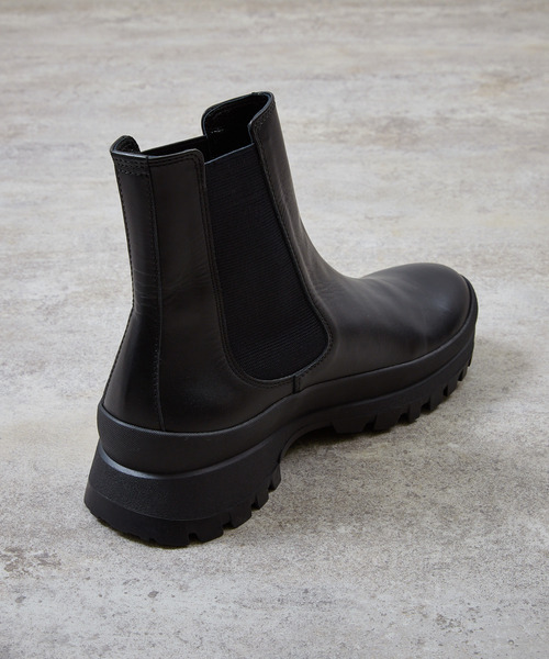 PADRONE(パドローネ)の「PADRONE パドローネ / SIDE GORE BOOTS with Vibram #884C サイドゴアブーツ ビブラムソール 日本製 / PU8840-1106(ブーツ・メンズ・ブラック・43/42/41/40)」の10枚目の写真