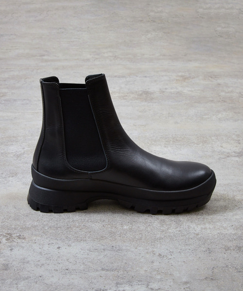 PADRONE(パドローネ)の「PADRONE パドローネ / SIDE GORE BOOTS with Vibram #884C サイドゴアブーツ ビブラムソール 日本製 / PU8840-1106(ブーツ・メンズ・ブラック・43/42/41/40)」の11枚目の写真