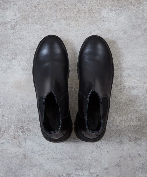 PADRONE(パドローネ)の「PADRONE パドローネ / SIDE GORE BOOTS with Vibram #884C サイドゴアブーツ ビブラムソール 日本製 / PU8840-1106(ブーツ・メンズ・ブラック・43/42/41/40)」の13枚目の写真