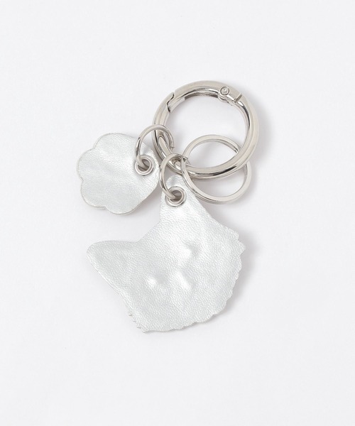 GLOBAL WORK（グローバルワーク）の「肉球キーチャーム/660187（キーホルダー・レディース・オフホワイト/ブラック/ベージュ・FREE）」の4枚目の写真