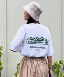 [190g] M-ロゴグラフィック半袖Tシャツ (JR5TSU173GN)