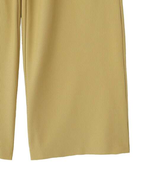 Green　Parks（グリーンパークス）の「セルフカットリブパンツ（その他パンツ・レディース・レッド/グリーン/ホワイト系その他2/ブラック・FREE）」の21枚目の写真