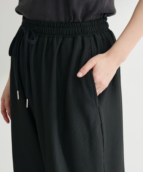 Green Parks(グリーンパークス)の「セルフカットリブパンツ(その他パンツ・レディース・レッド/グリーン/ホワイト系その他2/ブラック・FREE)」の13枚目の写真