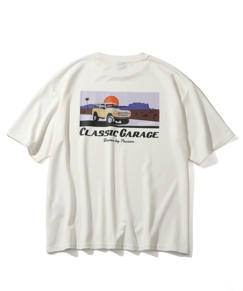 GERRY（ジェリー）の「【GERRY/ジェリー】アソート 冷感ポンチ バックプリント 半袖Tシャツ（Tシャツ/カットソー・メンズ・ブルー系1/カーキ系1/ピンク系1/ピンク系2/ブラック系1/ホワイト系4/ブラック系3/ライトグレー系2/グレー系1/カーキ系3/グリーン系2/ブルー系3/ライトグレー系1/グリーン系1/ホワイト系3/ホワイト系5/ブラック系2/ブラック系4/カーキ系2/ブルー系2/ホワイト系1/ホワイト系2/ブラック系5/グレー系2/グレー系3・M/L/LL）」の2枚目の写真