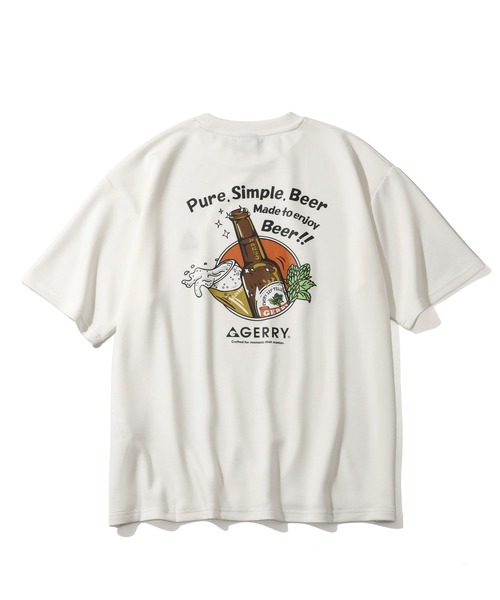 GERRY（ジェリー）の「【GERRY/ジェリー】アソート 冷感ポンチ バックプリント 半袖Tシャツ（Tシャツ/カットソー・メンズ・ブルー系1/カーキ系1/ピンク系1/ピンク系2/ブラック系1/ホワイト系4/ブラック系3/ライトグレー系2/グレー系1/カーキ系3/グリーン系2/ブルー系3/ライトグレー系1/グリーン系1/ホワイト系3/ホワイト系5/ブラック系2/ブラック系4/カーキ系2/ブルー系2/ホワイト系1/ホワイト系2/ブラック系5/グレー系2/グレー系3・M/L/LL）」の3枚目の写真