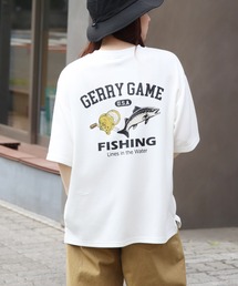 【GERRY/ジェリー】アソート 冷感ポンチ バックプリント 半袖Tシャツ