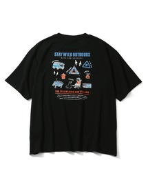 【GERRY/ジェリー】アソート 冷感ポンチ バックプリント 半袖Tシャツ