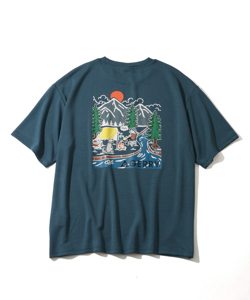 GERRY（ジェリー）の「【GERRY/ジェリー】アソート 冷感ポンチ バックプリント 半袖Tシャツ（Tシャツ/カットソー・メンズ・ブルー系1/カーキ系1/ピンク系1/ピンク系2/ブラック系1/ホワイト系4/ブラック系3/ライトグレー系2/グレー系1/カーキ系3/グリーン系2/ブルー系3/ライトグレー系1/グリーン系1/ホワイト系3/ホワイト系5/ブラック系2/ブラック系4/カーキ系2/ブルー系2/ホワイト系1/ホワイト系2/ブラック系5/グレー系2/グレー系3・M/L/LL）」の20枚目の写真