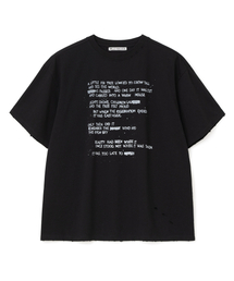 Millo Archive（ミロ アーカイブ）の「ピルタイポTシャツ[ブラック]（Tシャツ/カットソー）」