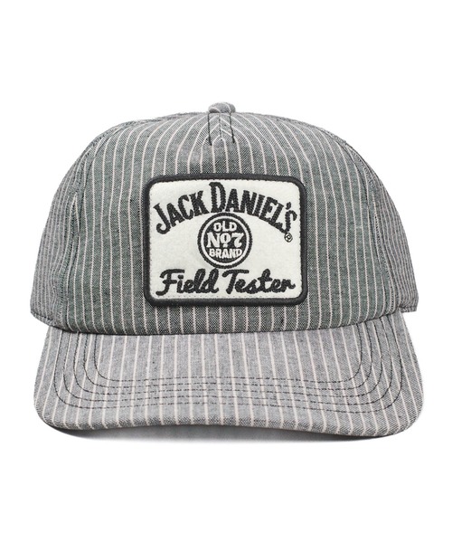 AMERICAN NEEDLE(アメリカンニードル)の「【AMERICAN NEEDLE/アメリカンニードル】Jack Daniel’s Field Tester Vintage Patch Cap(キャップ・メンズ・ストライプ・FREE)」の1枚目の写真