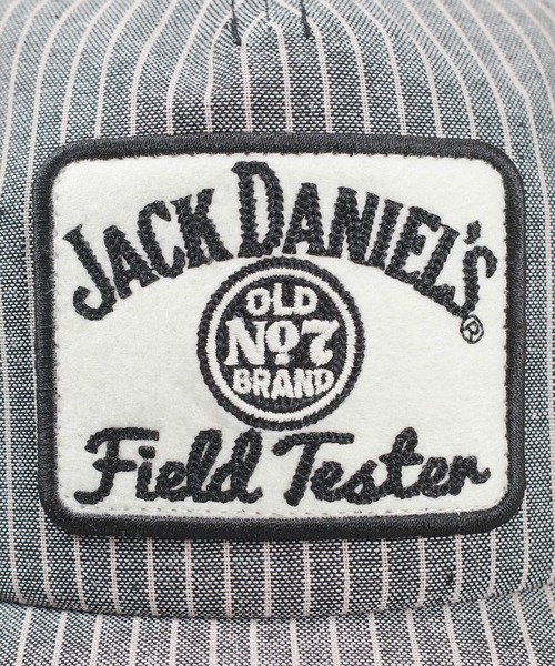 AMERICAN NEEDLE(アメリカンニードル)の「【AMERICAN NEEDLE/アメリカンニードル】Jack Daniel’s Field Tester Vintage Patch Cap(キャップ・メンズ・ストライプ・FREE)」の2枚目の写真