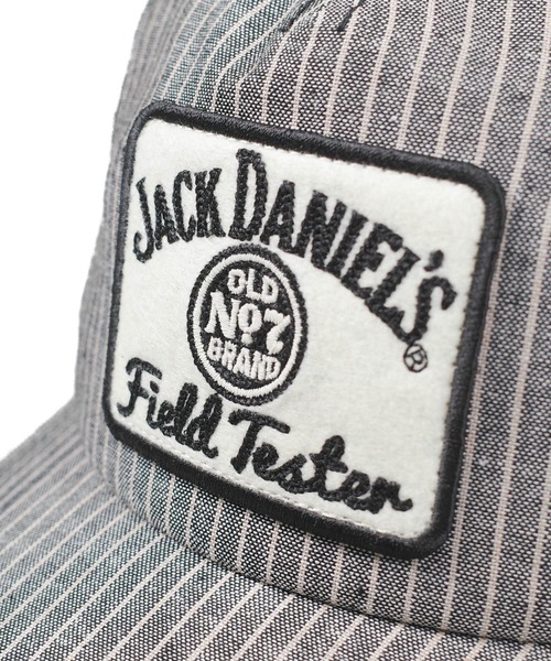 AMERICAN NEEDLE(アメリカンニードル)の「【AMERICAN NEEDLE/アメリカンニードル】Jack Daniel’s Field Tester Vintage Patch Cap(キャップ・メンズ・ストライプ・FREE)」の3枚目の写真