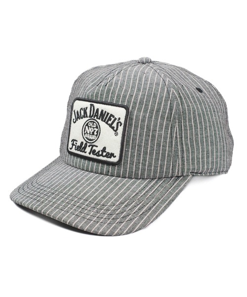 AMERICAN NEEDLE(アメリカンニードル)の「【AMERICAN NEEDLE/アメリカンニードル】Jack Daniel’s Field Tester Vintage Patch Cap(キャップ・メンズ・ストライプ・FREE)」の5枚目の写真