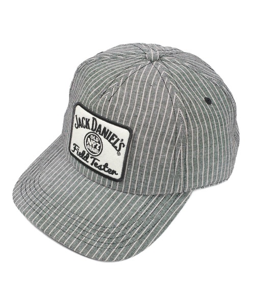AMERICAN NEEDLE(アメリカンニードル)の「【AMERICAN NEEDLE/アメリカンニードル】Jack Daniel’s Field Tester Vintage Patch Cap(キャップ・メンズ・ストライプ・FREE)」の6枚目の写真