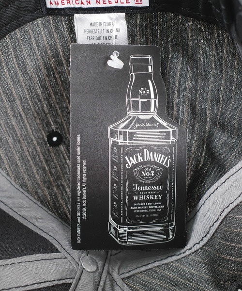 AMERICAN NEEDLE(アメリカンニードル)の「【AMERICAN NEEDLE/アメリカンニードル】Jack Daniel’s Field Tester Vintage Patch Cap(キャップ・メンズ・ストライプ・FREE)」の10枚目の写真