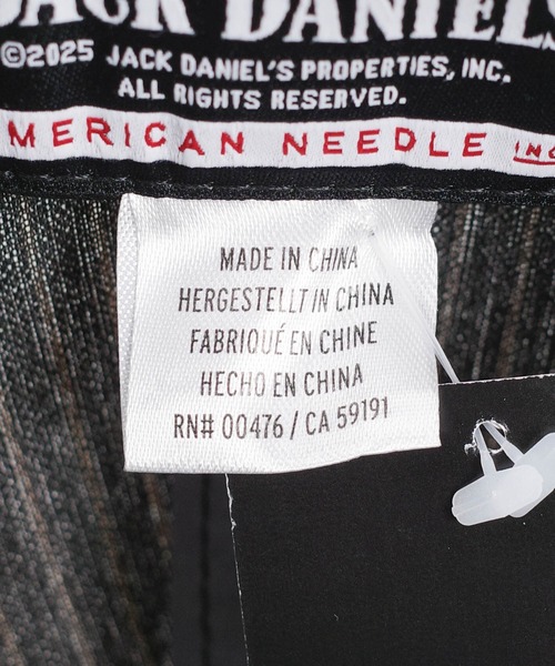 AMERICAN NEEDLE(アメリカンニードル)の「【AMERICAN NEEDLE/アメリカンニードル】Jack Daniel’s Field Tester Vintage Patch Cap(キャップ・メンズ・ストライプ・FREE)」の11枚目の写真