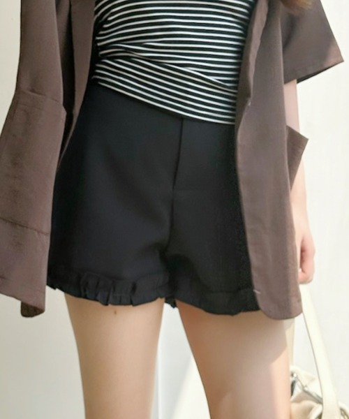 セール】裾フリル ショート パンツ（その他パンツ）｜Ada.（エイダ）の
