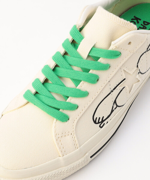 FREAK'S STORE（フリークスストア）の「CONVERSE/コンバース ONE STAR CANVAS / DAISUKE KONDO/ワンスターキャンバス / ダイスケコンドウ[23.5cm~24.5cm展開]（スニーカー・レディース・ホワイト・23.5cm/24.5cm）」の7枚目の写真
