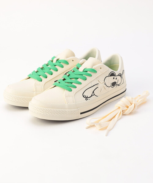 FREAK'S STORE（フリークスストア）の「CONVERSE/コンバース ONE STAR CANVAS / DAISUKE KONDO/ワンスターキャンバス / ダイスケコンドウ[23.5cm~24.5cm展開]（スニーカー・レディース・ホワイト・23.5cm/24.5cm）」の9枚目の写真