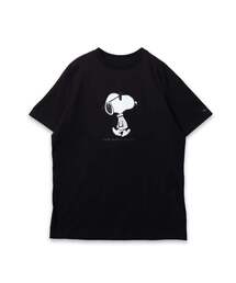 TRANSITION（トランジション）の「【1PIU1UGUALE3】1PIU1UGUALE3 RELAX × PEANUTS ラインストーンクルーネックTシャツ（Tシャツ/カットソー）」